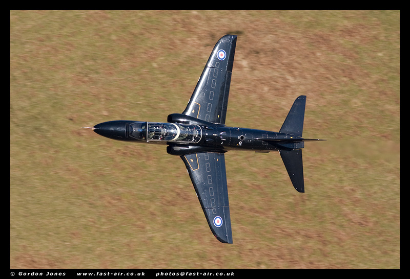 RAF Hawk T1 XX169 - 19 Sqn - low level photo