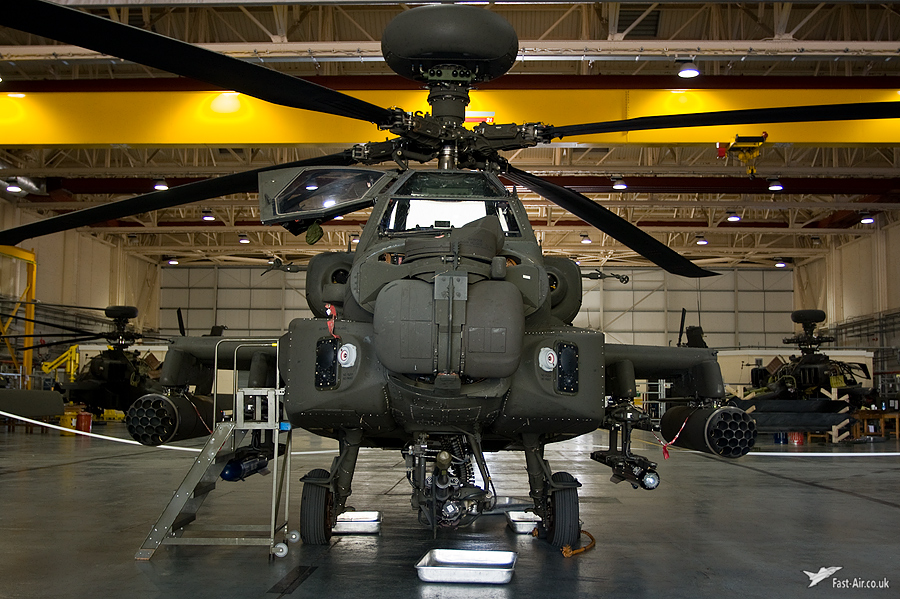 WAH-64 Apachein hangar - photo 1