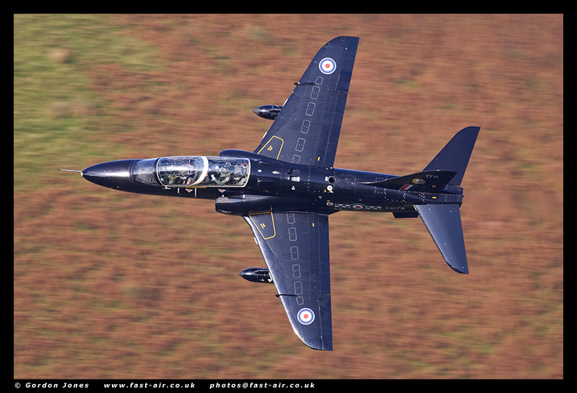 RAF Hawk low flying photo 5