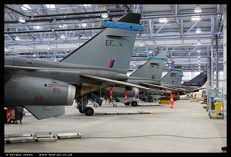 6 Sqn Jagaurs at DCAE Cosford