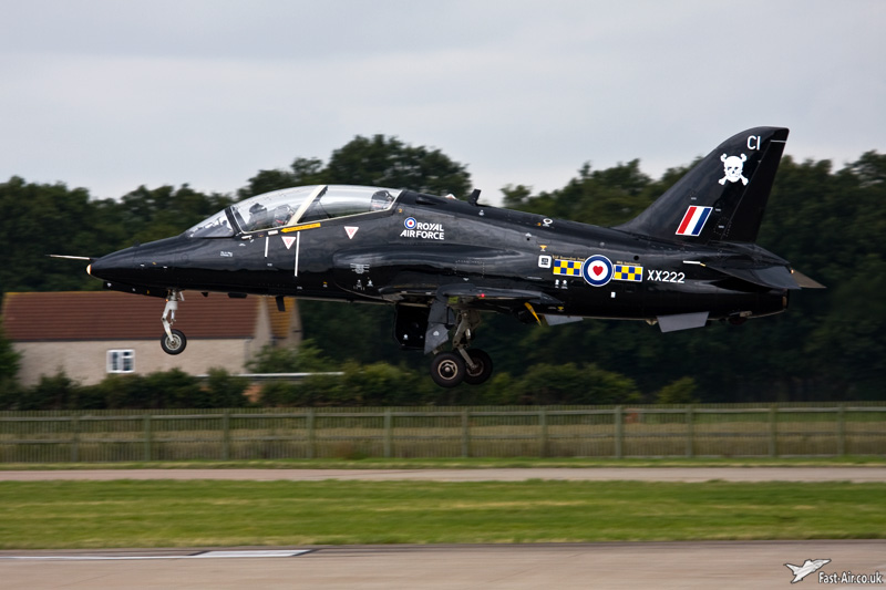 RAF Hawk T1A XX222 100 Sqn
