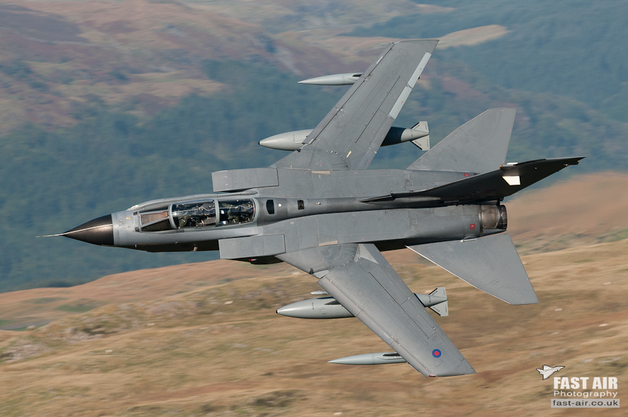 RAF Tornado ZA402 low level photo