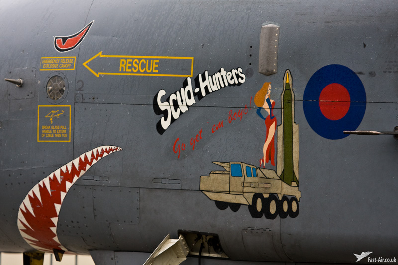 Tornado GR4 mission marks from Iraq